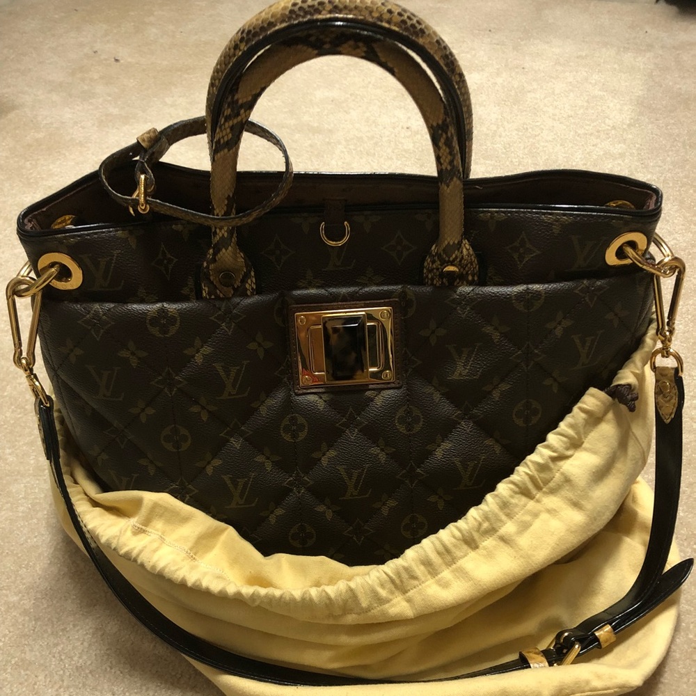 Louis Vuitton GM Exotique Miel Tote